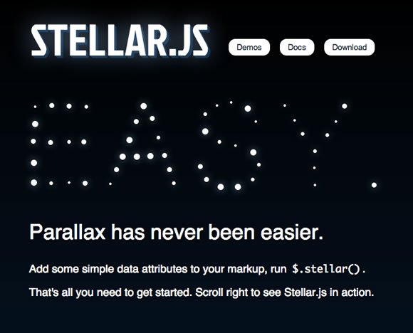 滾動視差網站工具與教程