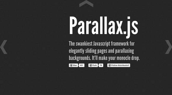 滾動視差網站工具與教程